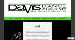 Desktop Screenshot of davisdanceacademy.com